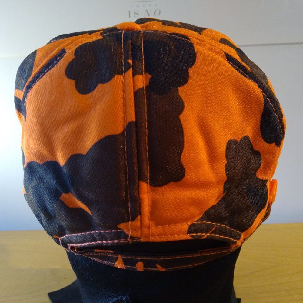 Vintage Winchester Orange Camouflage Strap Back Trucker Hat - Picture 4 of 7